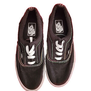 Vans Era Off the Wall Classic Black/White Skateboard Shoes M 6 W 7